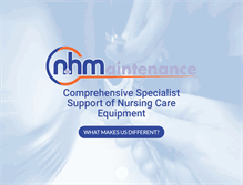 Tablet Screenshot of nhmaintenance.com